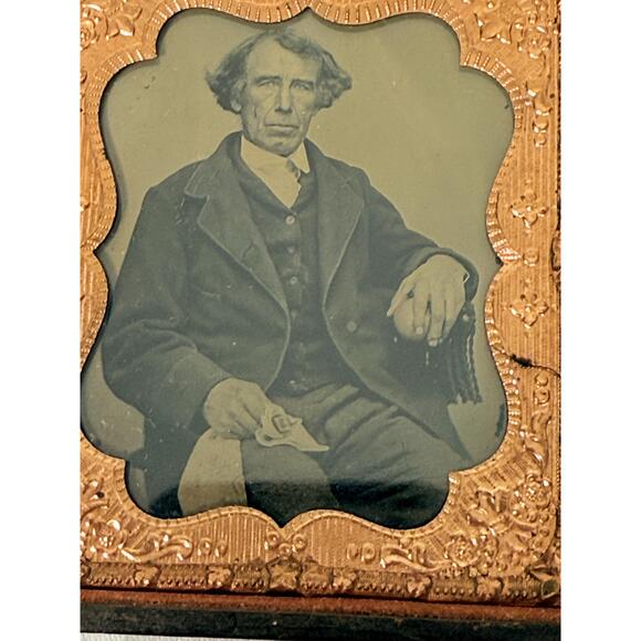 Daguerreotype Color Tinted Photographs of Civil War/ Victorian Colored Apple - Picture 7 of 16